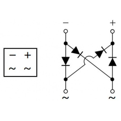 Brugcel S1NB60 DIL4 Aansluiting
