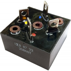 Brugcel 25B60T International Rectifier Aanzicht