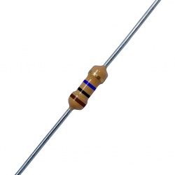 Koolfilmweerstand 10MΩ 5% 0,25W