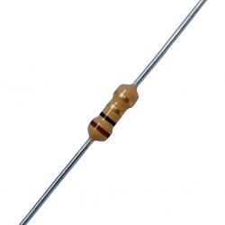 Koolfilmweerstand 1Ω 5% 0,25W