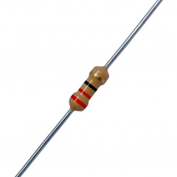 Koolfilmweerstand 22Ω 5% 0,25W