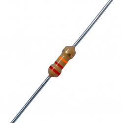 Koolfilmweerstand 22KΩ 5% 0,25W