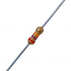 Koolfilmweerstand 27KΩ 5% 0,25W