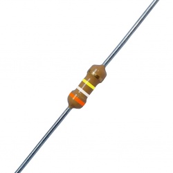Koolfilmweerstand 390KΩ 5% 0,25W