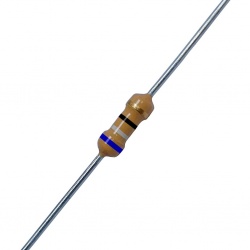 Koolfilmweerstand 68Ω 5% 0,25W