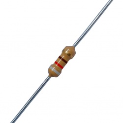 Koolfilmweerstand 820Ω 5% 0,25W
