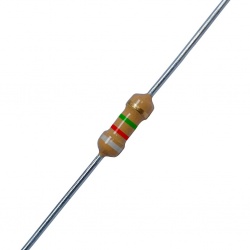 Koolfilmweerstand 8.2MΩ 5% 0,25W