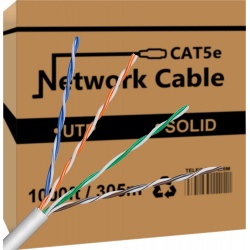 CAT5E U/UTP Massief / CCA 305M