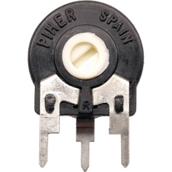 Piher 220 Ohm Koolfilm Instelpotmeter Staand PT-15-SH