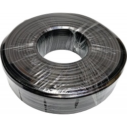 RG59U coax kabel 75 Ohm zwart 100m