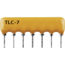 10KΩ SIL7 Weerstandsnetwerk Bussed 6R+1 Common