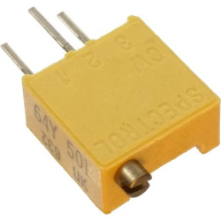 50K Ohm Cermet Multiturn Potmeter Top Adjust QIL