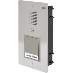 TFS-Dialog 301 Intercom 1 Beldrukker Zijaanzicht