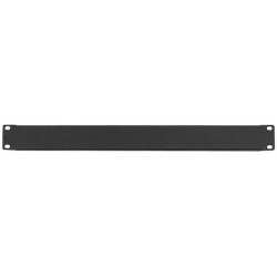 19 Inch Blindpaneel 1HE Zwart