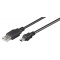 USB Kabel 2.0 A male - USB mini 5M