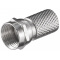 F-connector twist on 7 mm