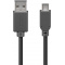 USB kabel 2.0 A male - micro B male
