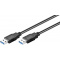 USB 3.0 Kabel A male - A male 3M