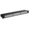 Patchpaneel CAT6A shielded 24 poorten