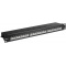 Patchpaneel CAT6 shielded 24 poorten