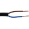 VMVS rond 2X 0.75 mm² 100M ZWART