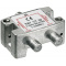TV verdeler 2 voudig F connector 