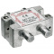 TV verdeler 3 voudig F connector