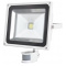 Ledschijnwerper met PIR 50 Watt wit