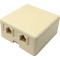 Opbouwdoos Nedap 2 X RJ11