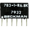 6K8Ω SIL6 Weerstandsnetwerk Bussed 5R+1 Common