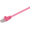 Patchkabel CAT5e U/UTP Roze 1 Meter