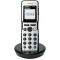 COMfortel M-210 Zwart-Zilver met lader
