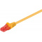 CAT6 Patchkabel U/UTP Geel 15 Meter