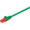 CAT6 Patchkabel U/UTP Groen 1 Meter