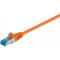 CAT6a Patchkabel S/FTP Oranje 7.5 Meter