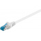 CAT6a Patchkabel S/FTP Wit 2 Meter