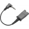 Plantronics kabel 2.5mm steker naar QD voor Cisco