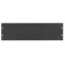 19 Inch Blindpaneel 3HE Zwart