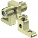 F-connector aardingsblok