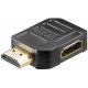 Verloopsteker HDMI female-HDMI male 270°