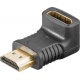 Verloopsteker HDMI female - HDMI male 270°