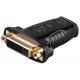 Verloopsteker HDMI female-DVI-I (24+5) female