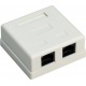 Opbouwdoos CAT6 2 x RJ45