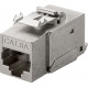 Keystone Jack CAT6A STP Toolless
