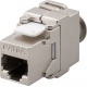 Keystone Jack CAT6A Toolless STP