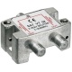 TV verdeler 2 voudig F connector 