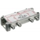 TV verdeler 6 voudig F connector