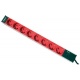 19 Inch PDU 8 x F female / 1 x C14