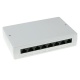 Patchpaneel opbouw 8v. CAT5E