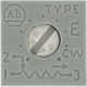Allen Bradley 500 Ohm Cermet Instelpotmeter Liggend Vierkant